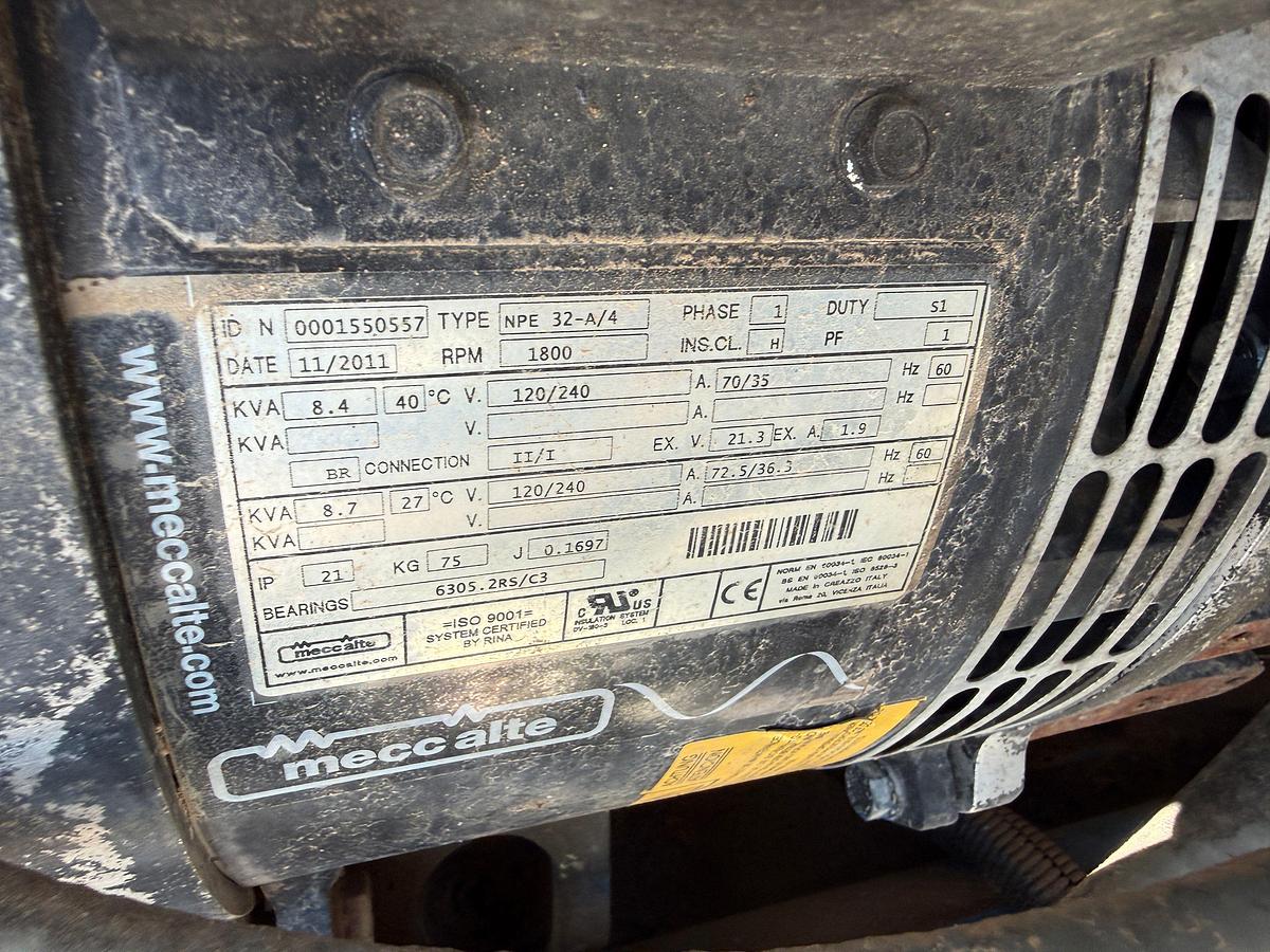 Used SELF CONTAINED 20K WP GREASE INJECTION UNIT COMBO P/B 8.4-KW ISUZU DIESEL GENERATOR