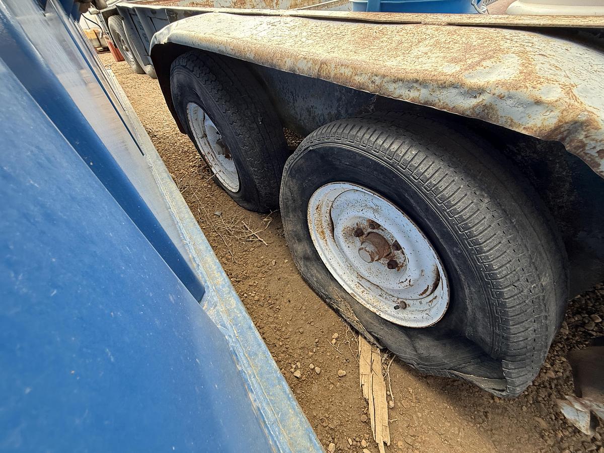 Used 1996 BIG TEX 10’ T/A BUMPER PULL UTILITY TRAILER