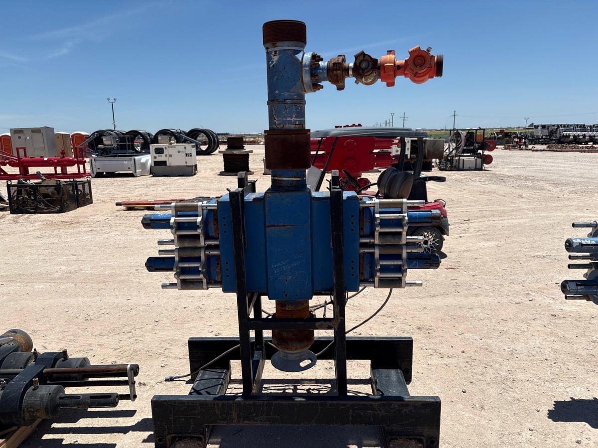 Used 5” 10K double hydraulic wireline bop