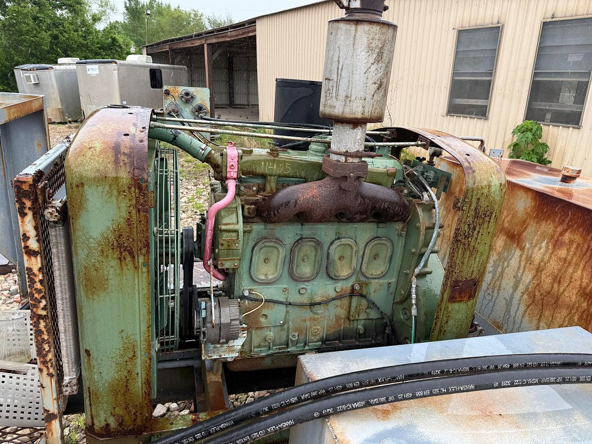 Used KING 53GA POWER SWIVEL MTD ON T/A GOOSENECK.TRAILER