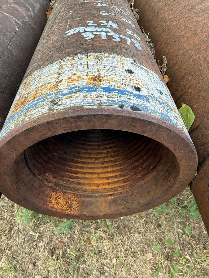 Used 6”OD x 2-3/8”ID x 30.33’L 4-1/2”XH SLICK DRILL COLLAR
