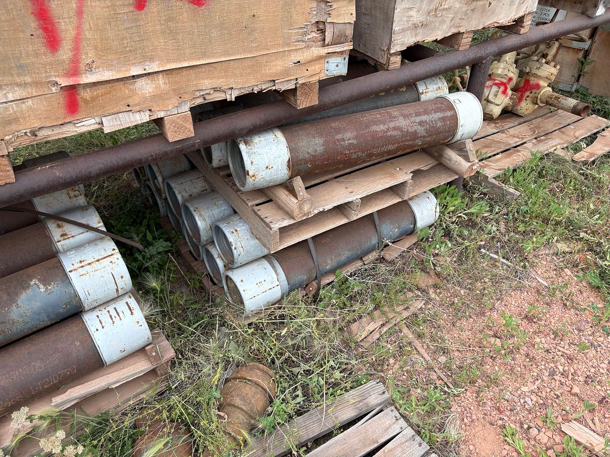 Used (20 pallets) w/ gate valves, esp connectors, casing pup jts, etc.