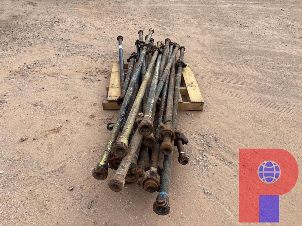 Used (14) 2” X 10’ 1502 FLOW IRON JOINTS