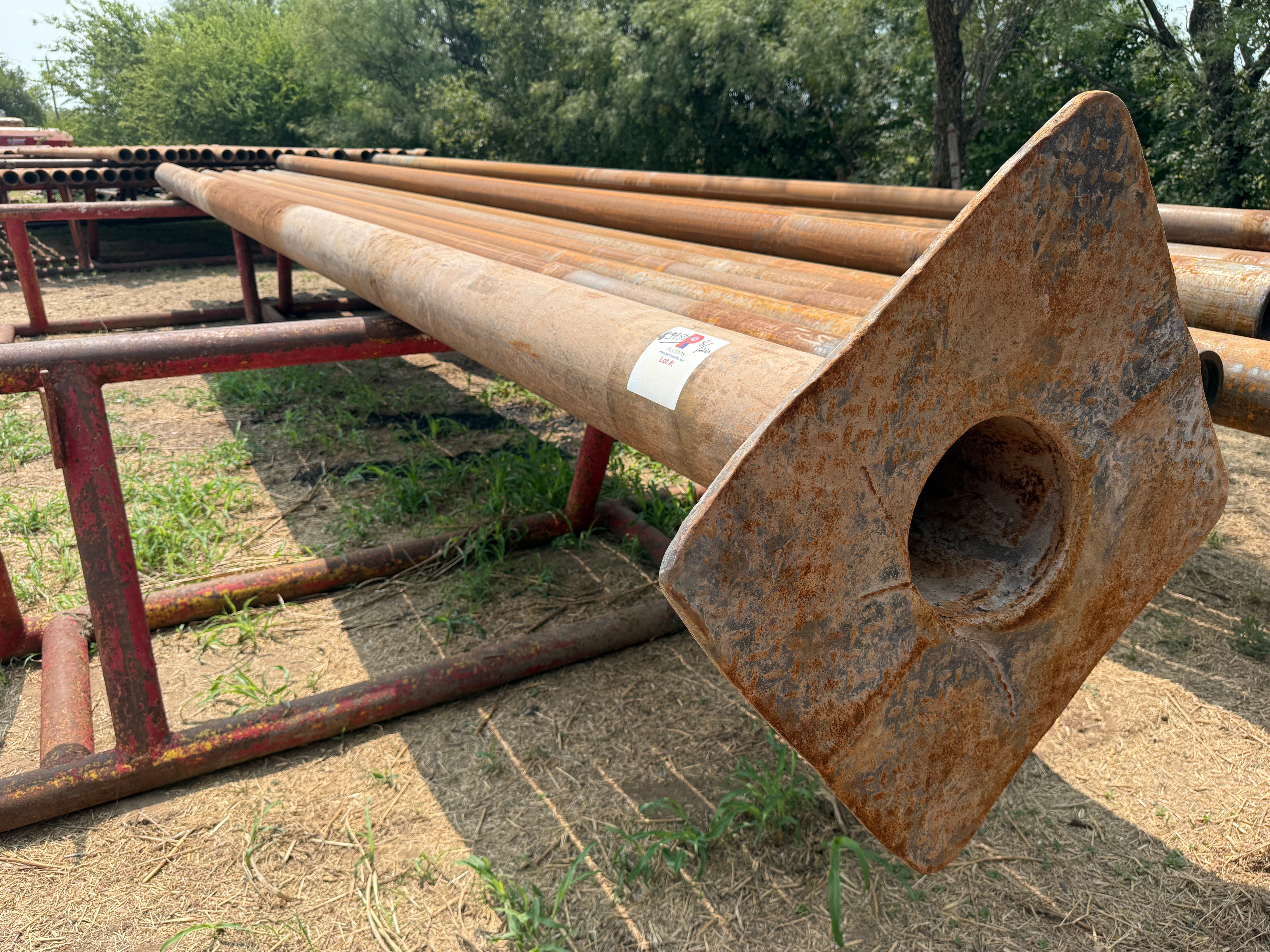 Used 8” x 32’L RAT HOLE PIPE
