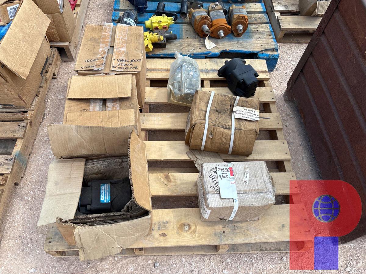 Used (7) UNUSED VELJAN HYDRAULIC BELT DRIVE MOTORS