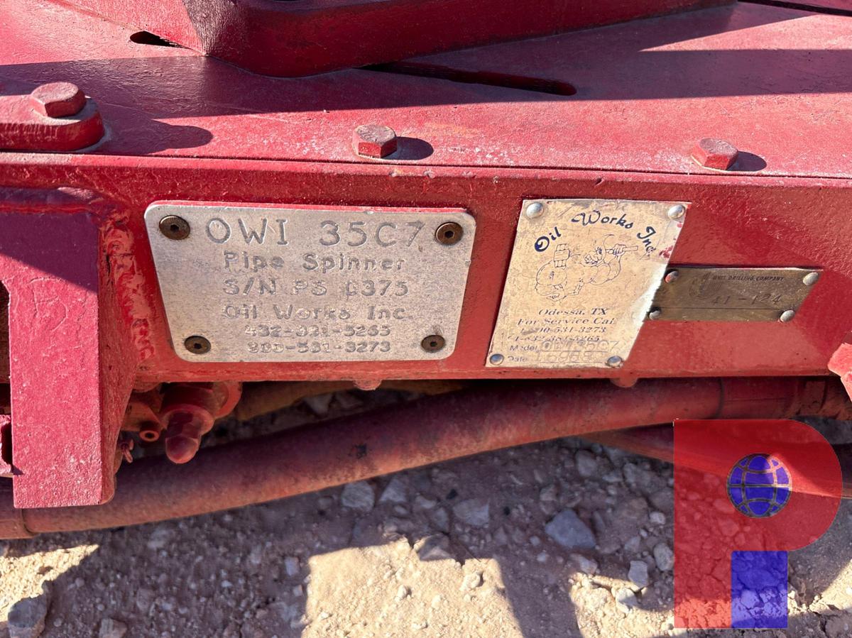 Used OWI 35C7 HYDRAULIC PIPE SPINNER