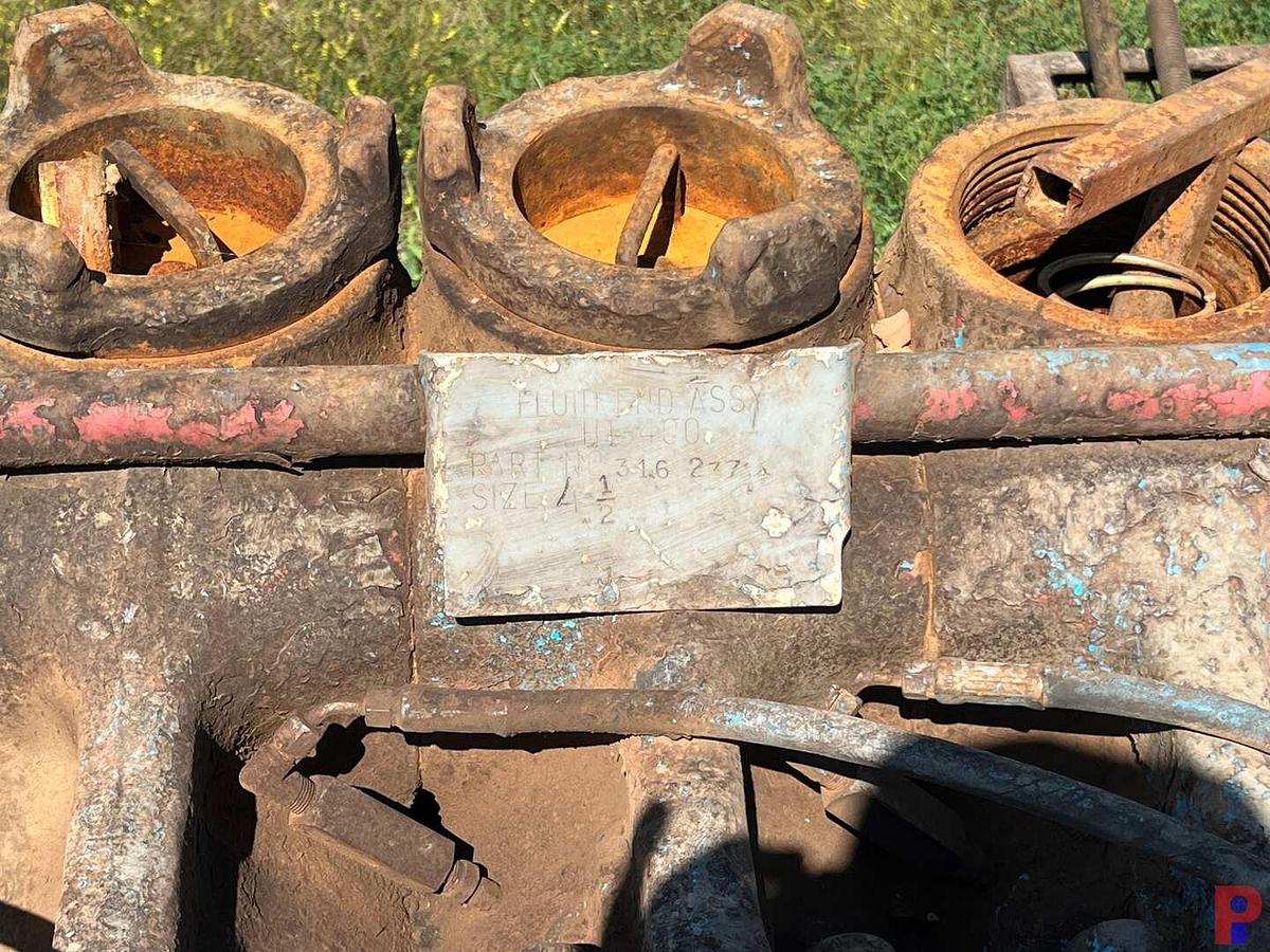 Used AXON HD-500 TRIPLEX WELL SERVICE PUMP P/B CUMMINS QSX15 ALLISON 5860 TRANS.
