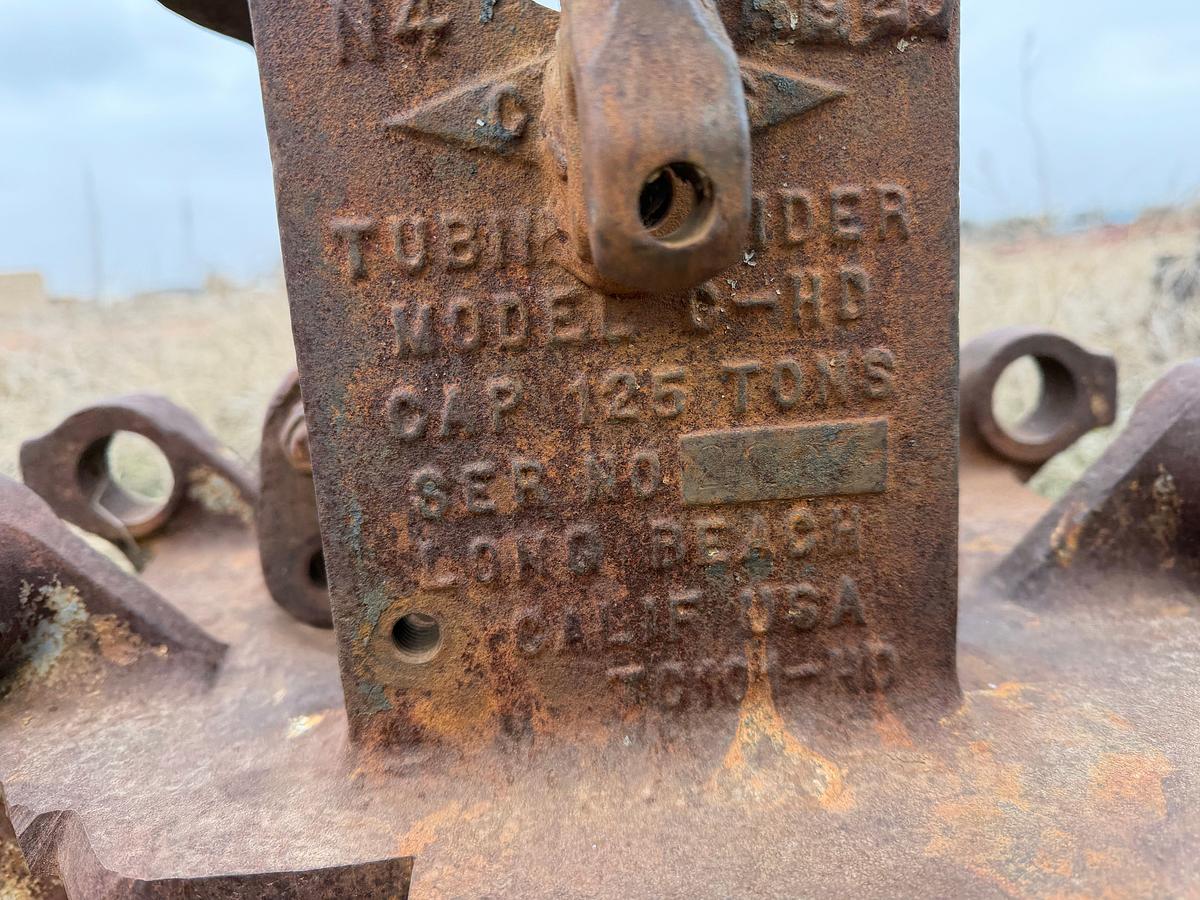 Used CAVINS C-HD 125 TON TUBING SPIDER BODY & SLIP