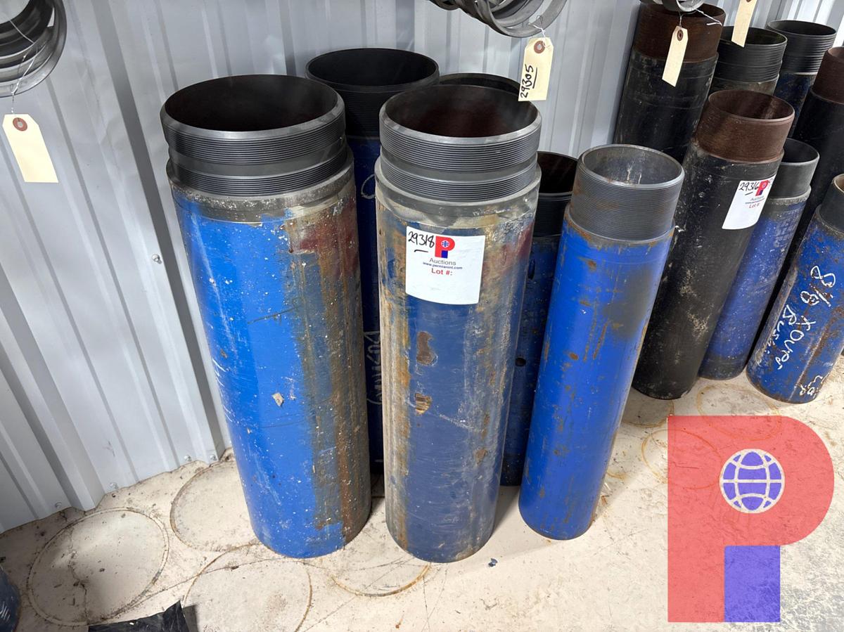 Used (6) ASSORTED OVERSHOT EXTENSIONS & X-OVER BUSHINGS