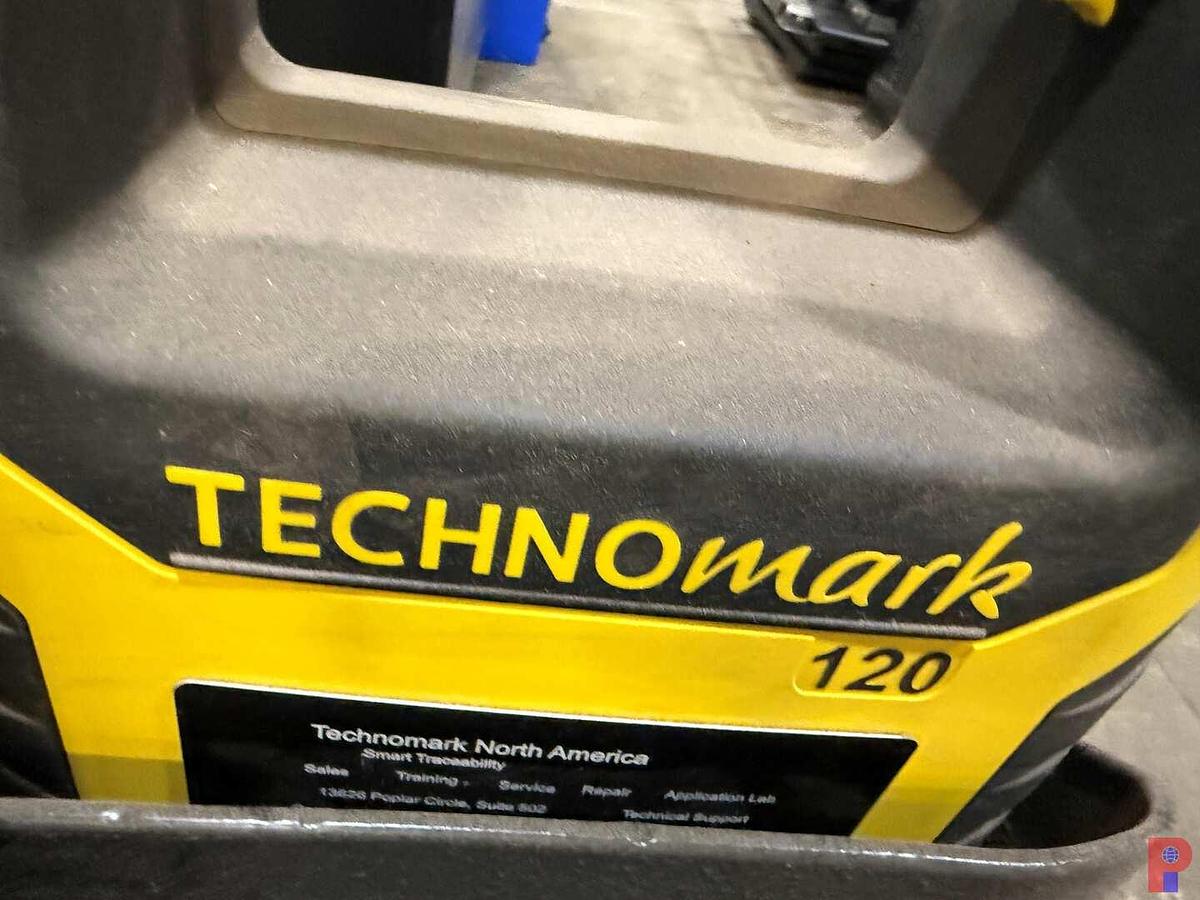 Used TECHNOMARK EASY 120 WIRELESS DOT PEEN MARKING SYSTEM, & MAGNAFLUX TEST KIT