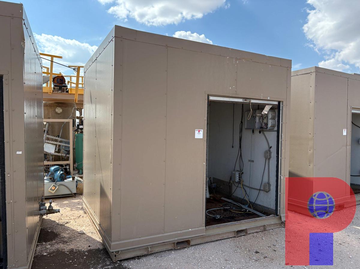 Used 10’L X 8’4”W X 9’8”H CHEM SHED