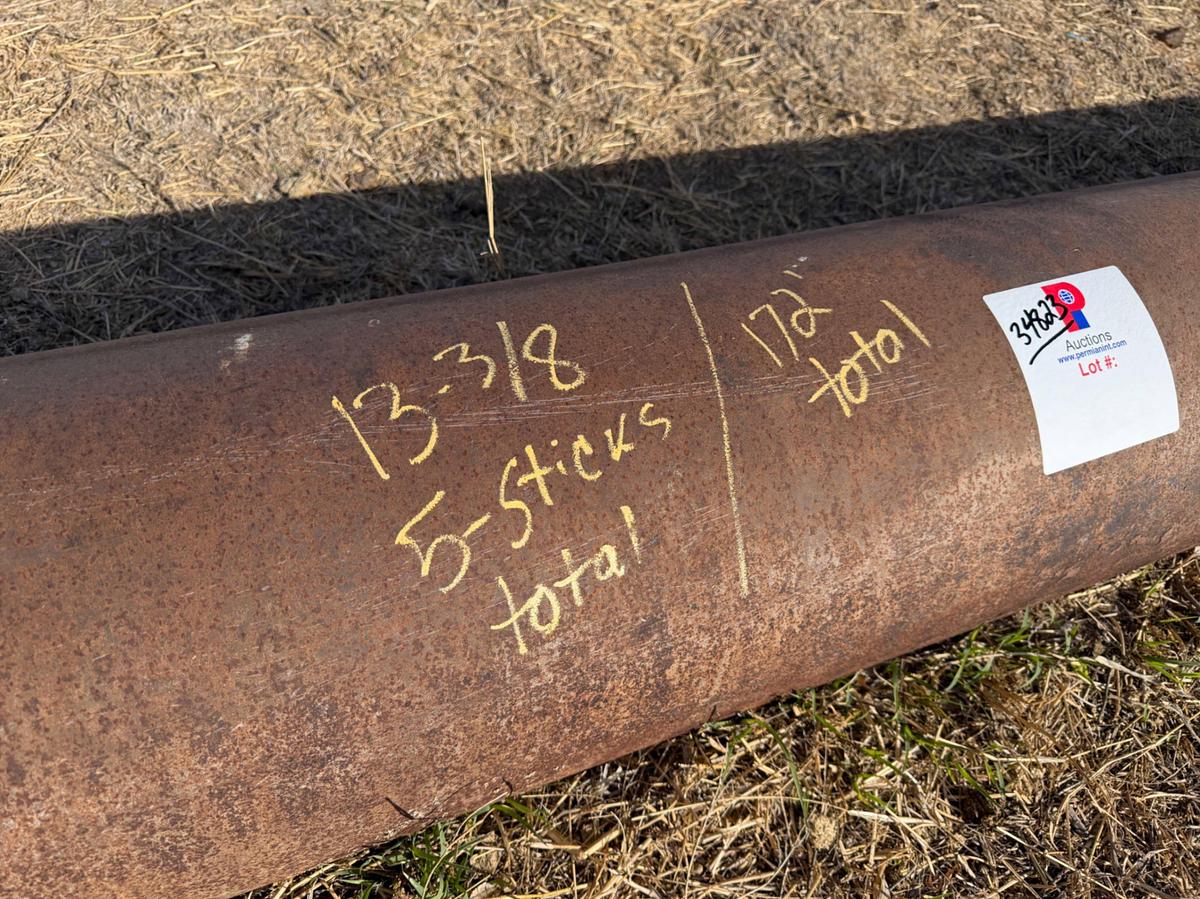 Used (172x$) 172’ of 13-3/8” casing