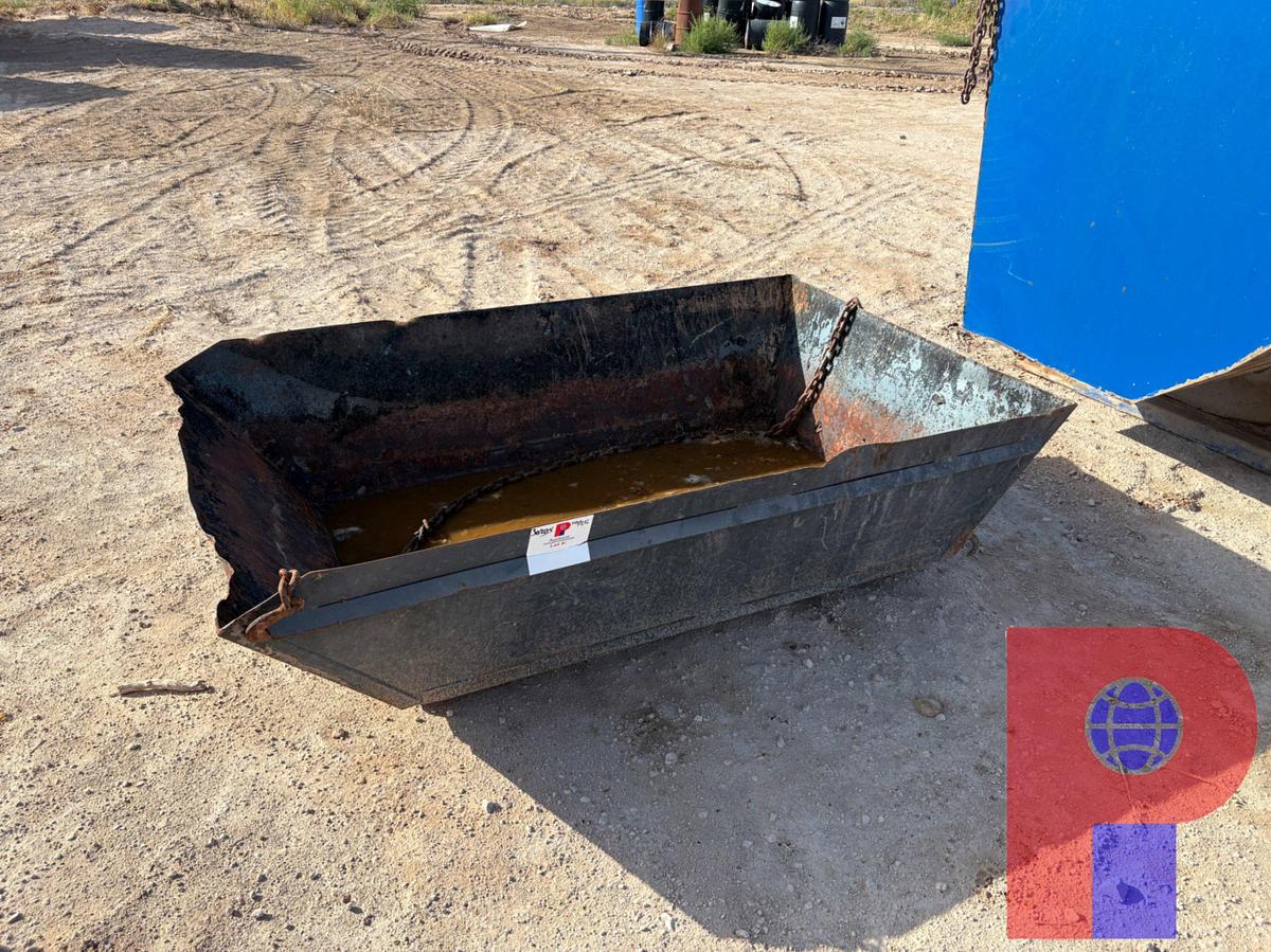 Used 77” X 50” X 22” STEEL CRATE