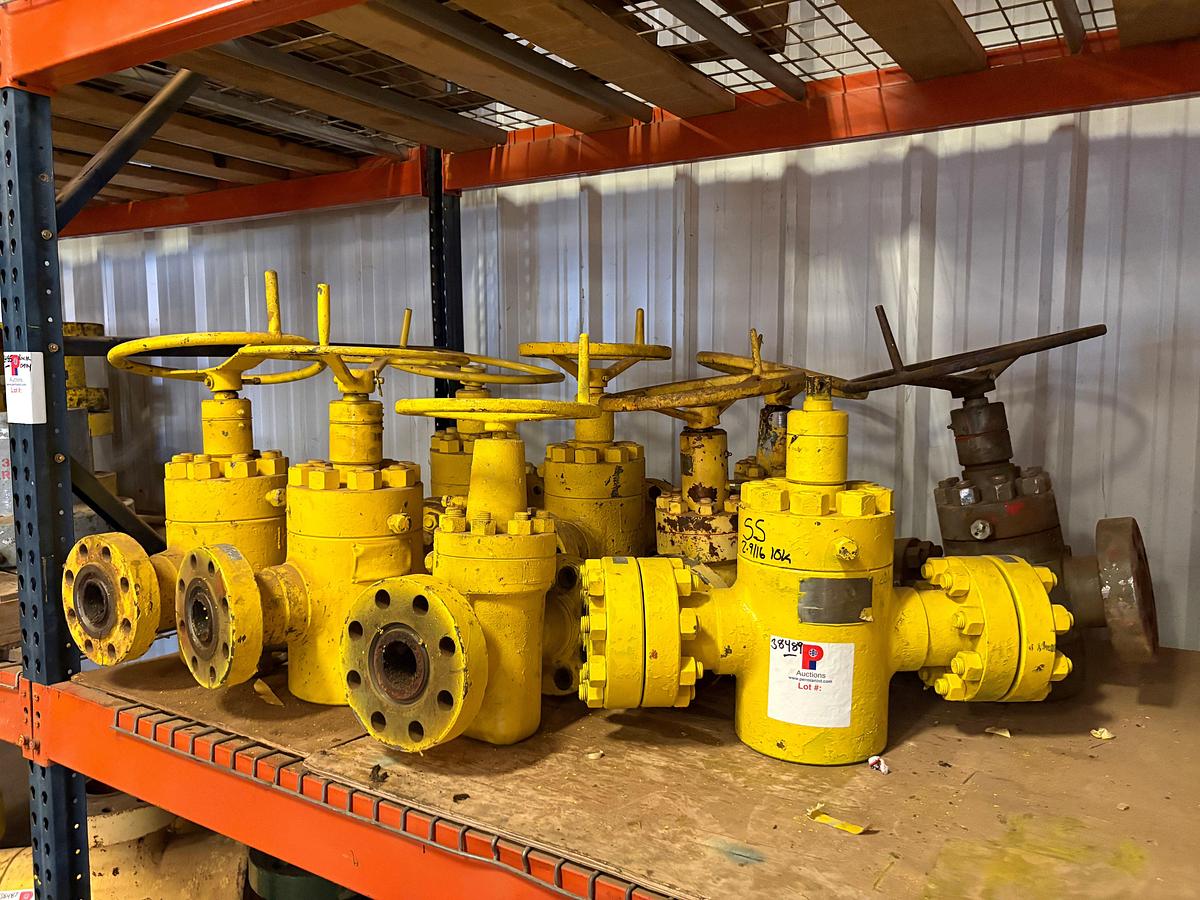 Used (9x$) 2-9/16” 10k gate valves