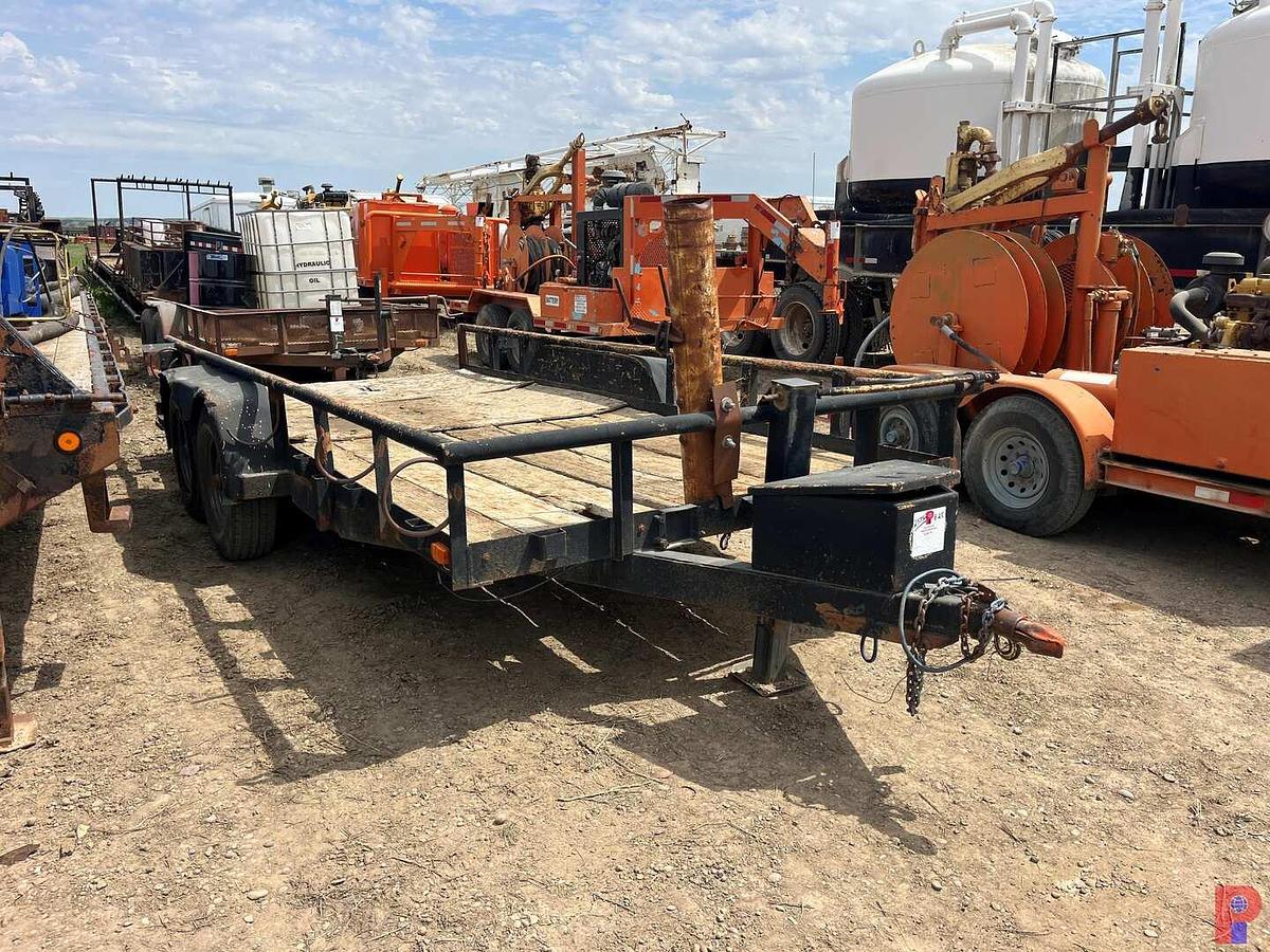 Used SHOPBUILT 16’ T/A BP UTILITY TRAILER