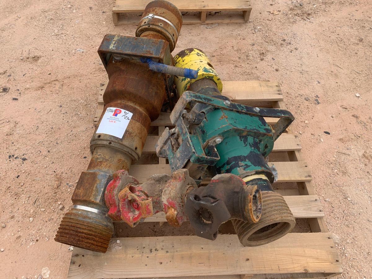Used Pallet of 5k In-line Wireline Valve w/Bowen Connections