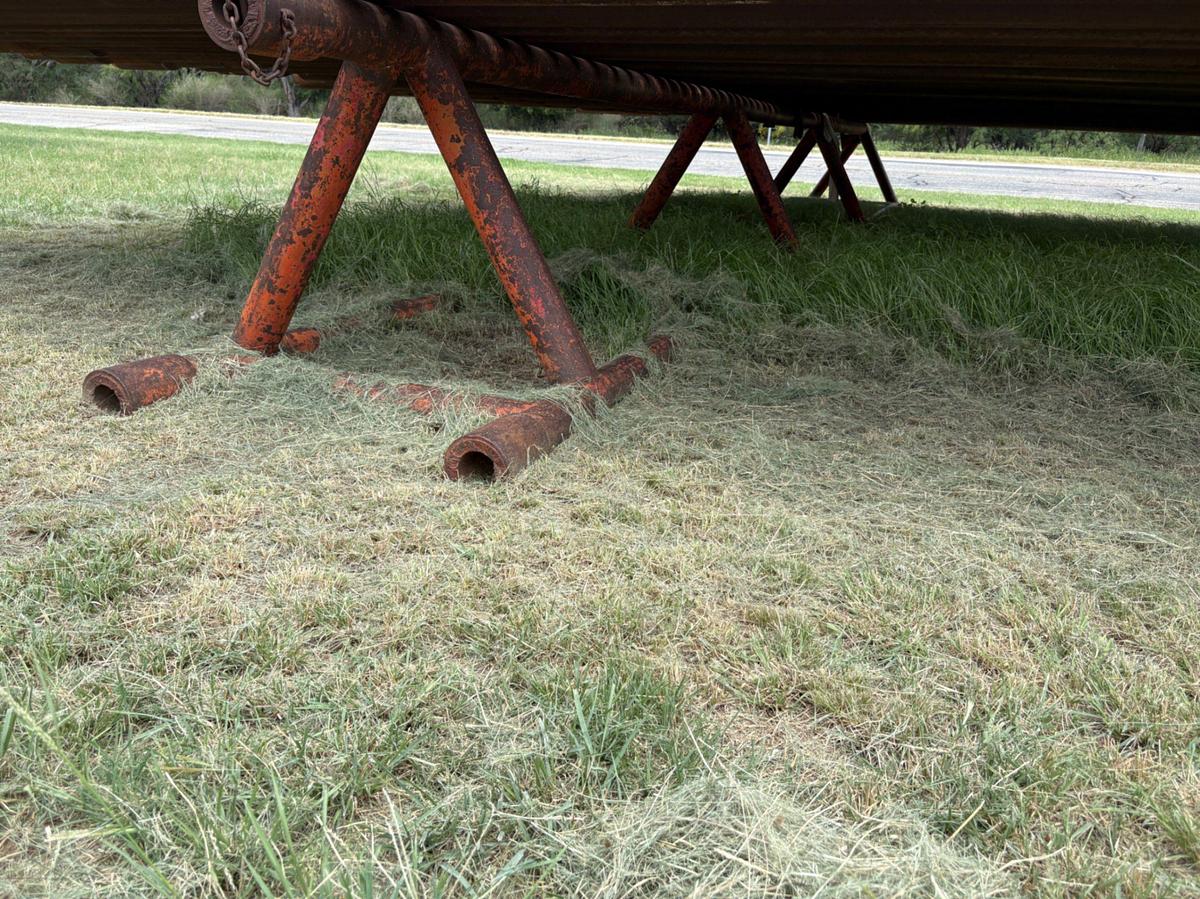 Used (2x$) 30’ x 34” triangle pipe racks