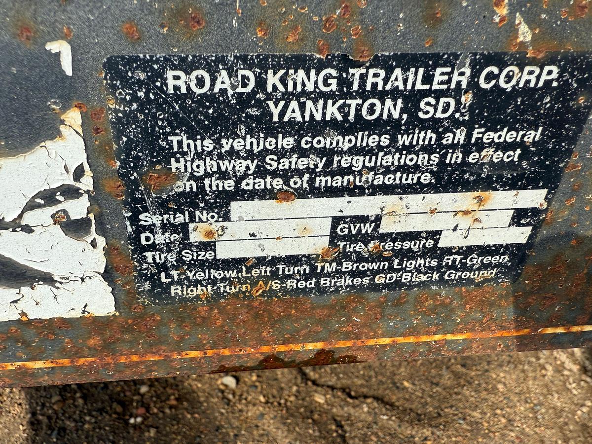 Used 2004 ROAD KING 16’ X 82” T/A BP UTILITY TRAILER