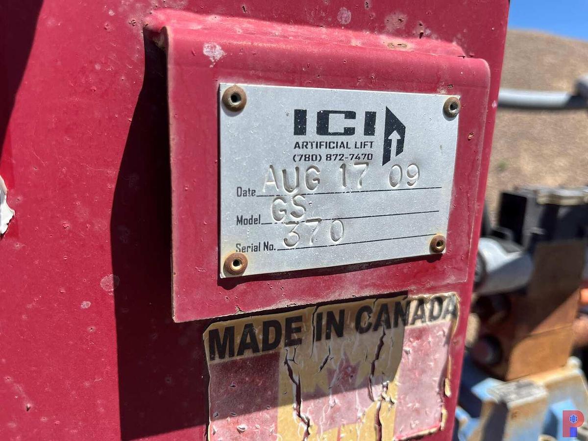 Used ICI ARTIFICIAL LIFT SYSTEM ELEC. HYDRAULIC POWER UNIT W/ ROD LIFT CYLINDER