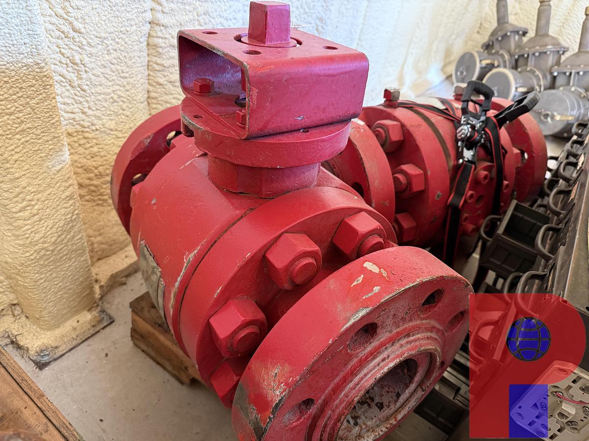 Used (2) NACE 4X4 6FA V515, 3,200 WP, FLOW VALVES