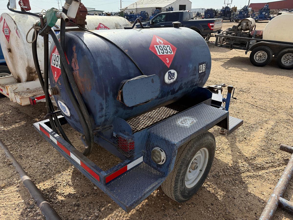 Used 2001 HERRING WELDING 250 GAL. S/A FUEL TRAILER
