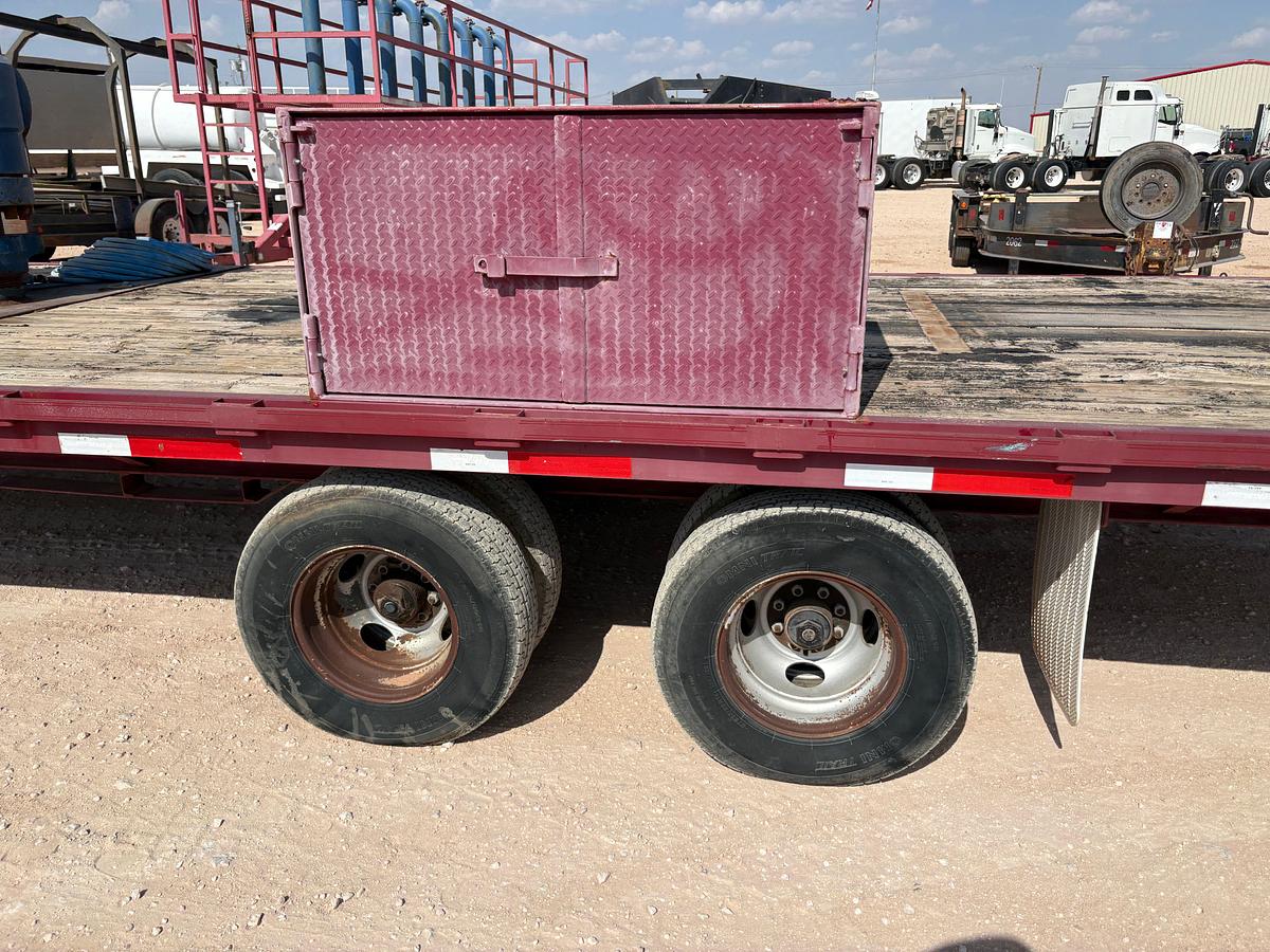 Used 2012 PARKER TRAILERS 26’ X 102” T/A GOOSENECK TOOL TRAILER