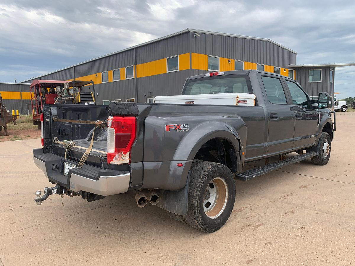 Used 2019 FORD F-350 SD XL 4X4 CREW CAB DUALLY PICKUP TRUCK