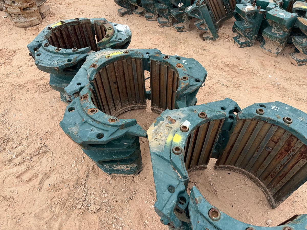 Used LOT OF (5) BJ 13-3/8” CASING SPIDER SLIPS