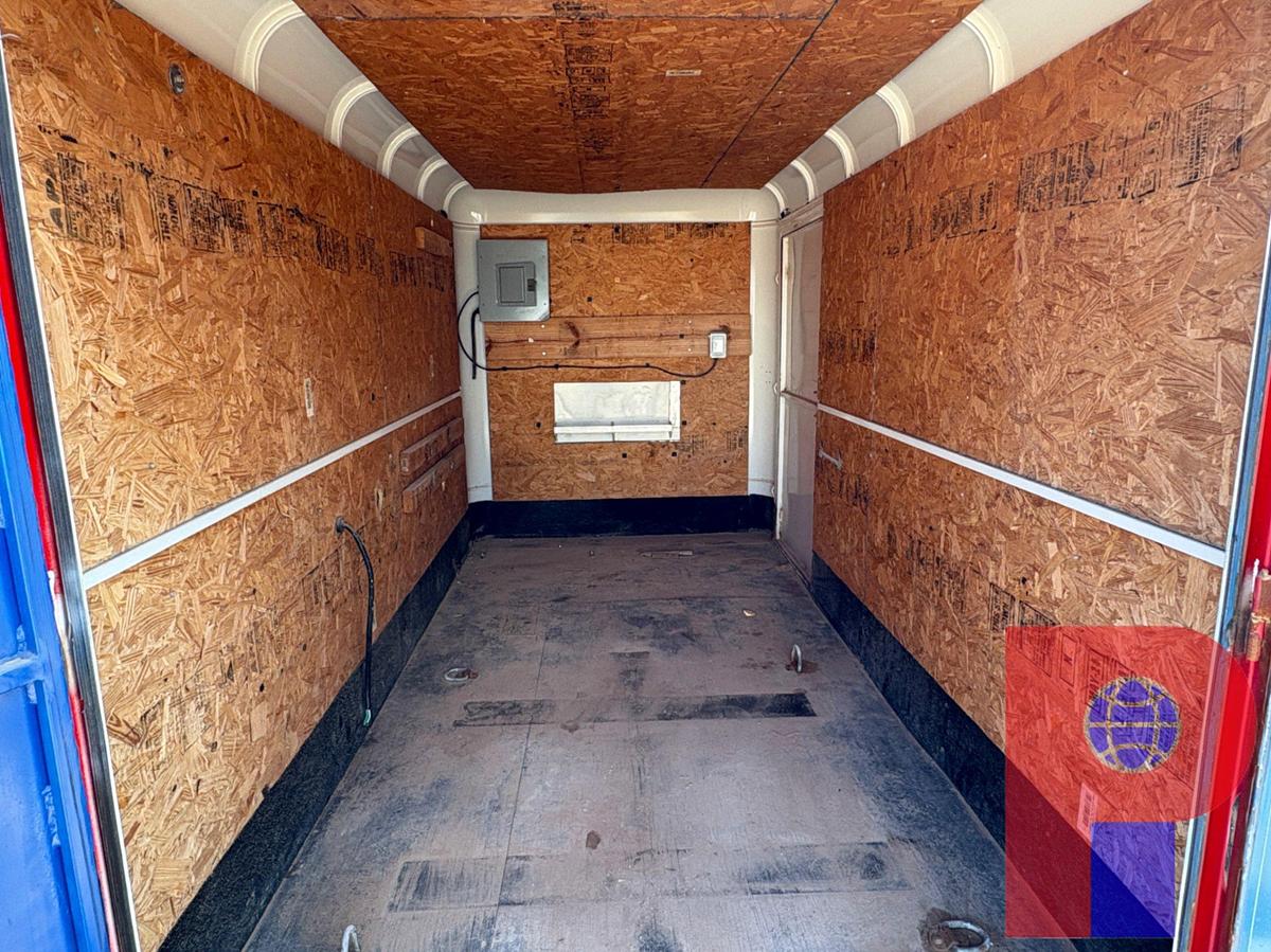 Used 2014 TITAN TRAILER MFG. 12’ X 6’ T/A BUMPER PULL ENCLOSED CARGO TRAILER