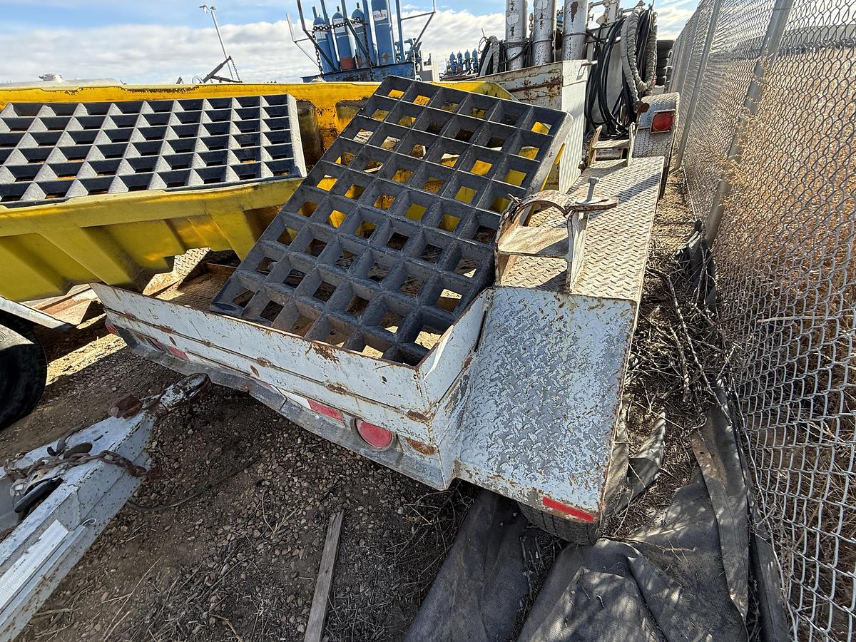 Used 1994 HMDE 8’ T/A BUMPER PULL UTILITY TRAILER