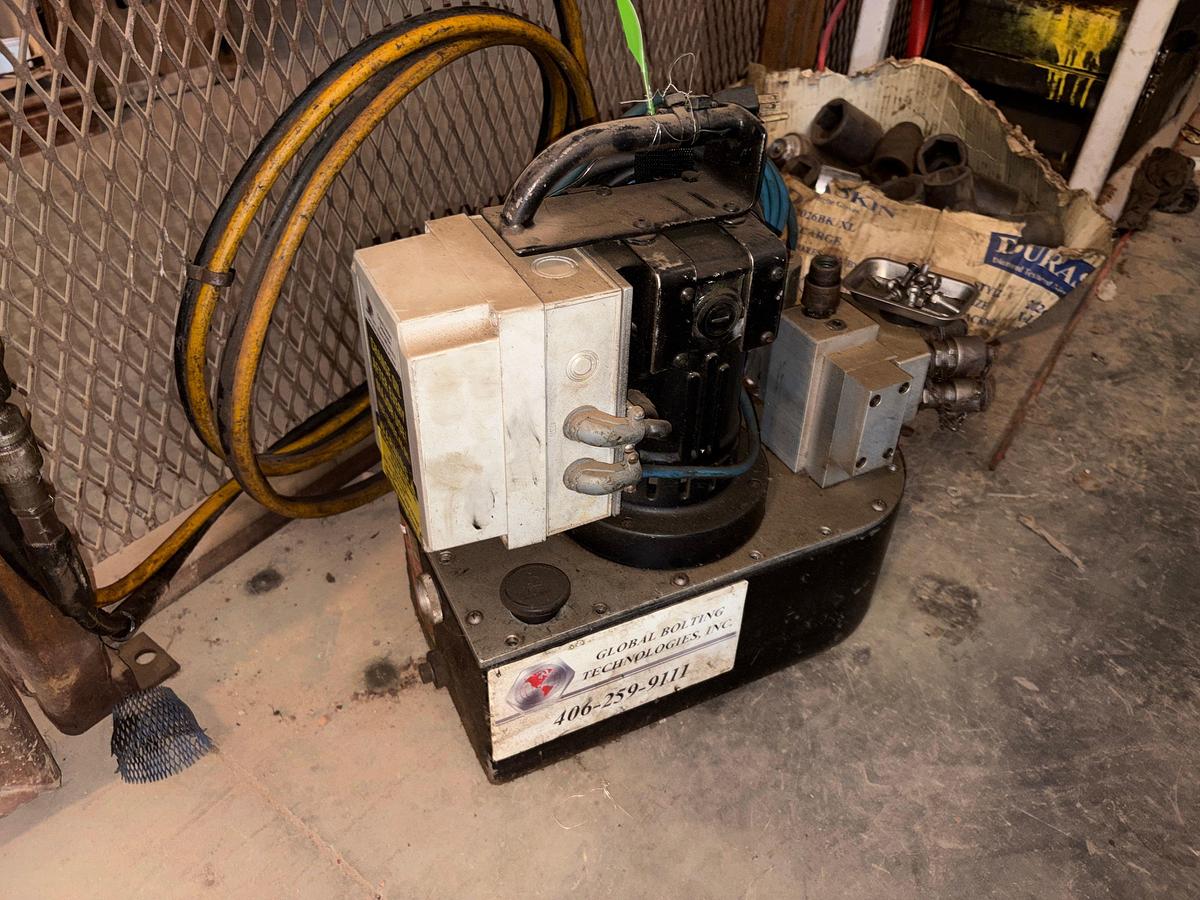 Used Global bolting technologies 10k psi hydraulic power pack