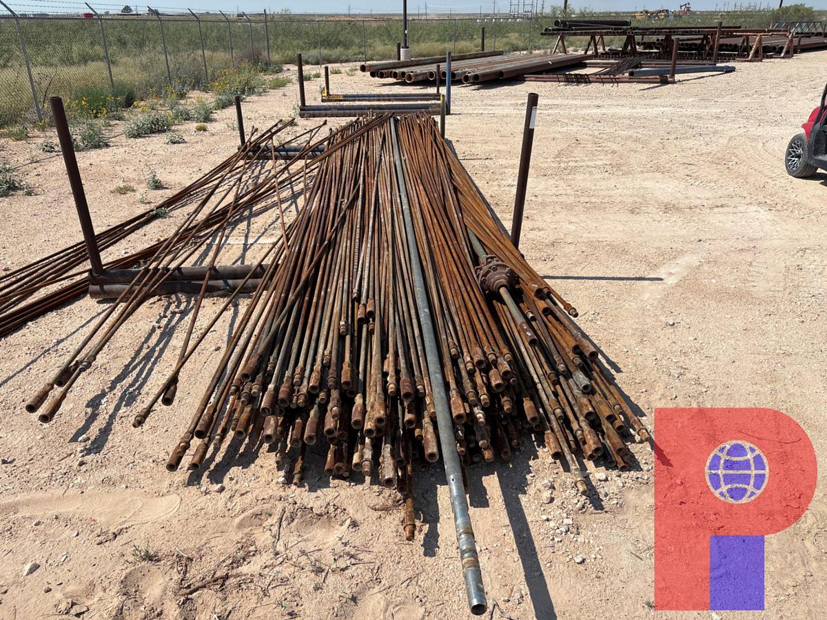 Used (236 X $) (236) 7/8” X 25’ SUCKER RODS