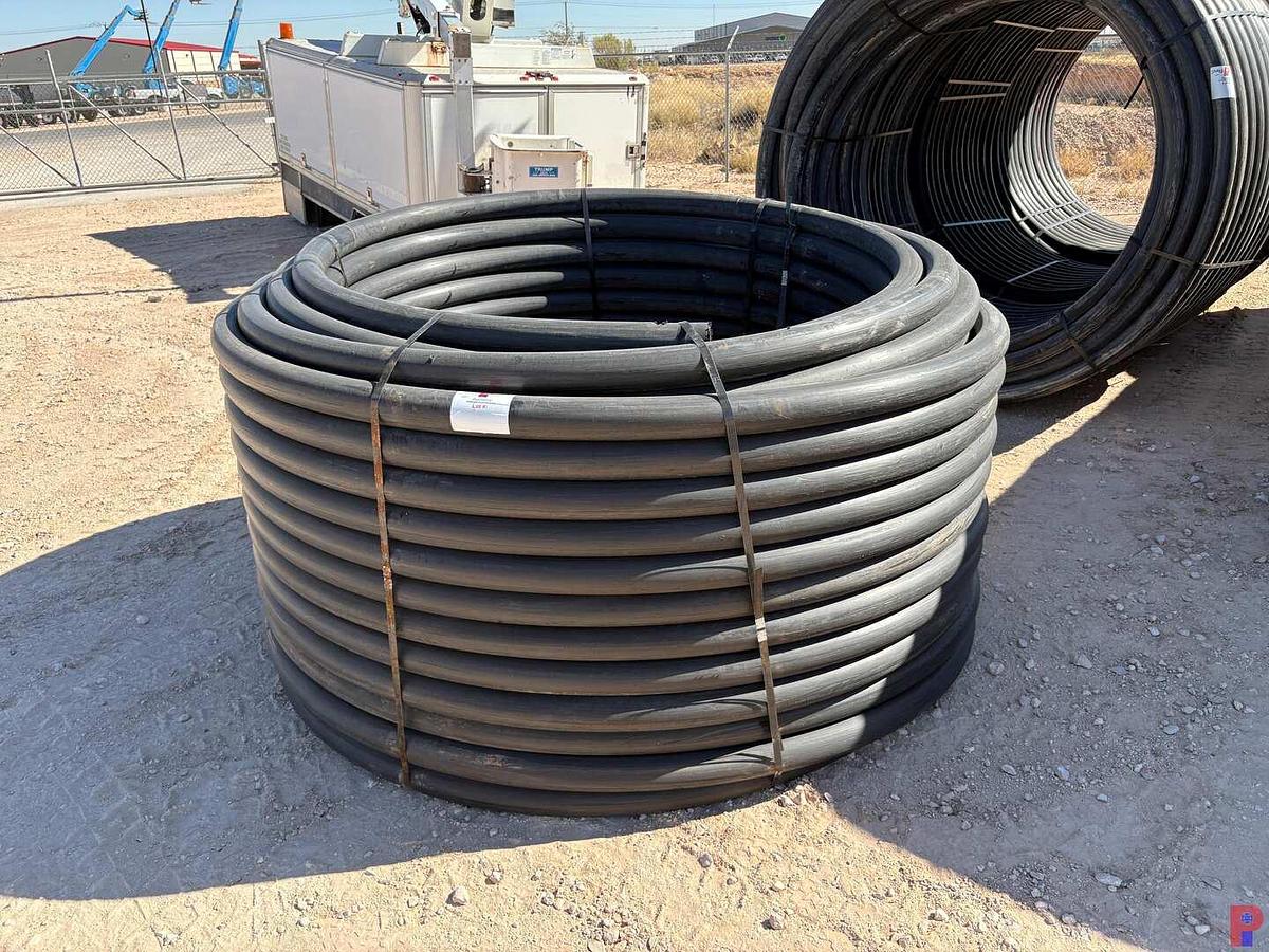Used 1,000 FOOT ROLL OF 3” IPS DR9 POLY PIPE
