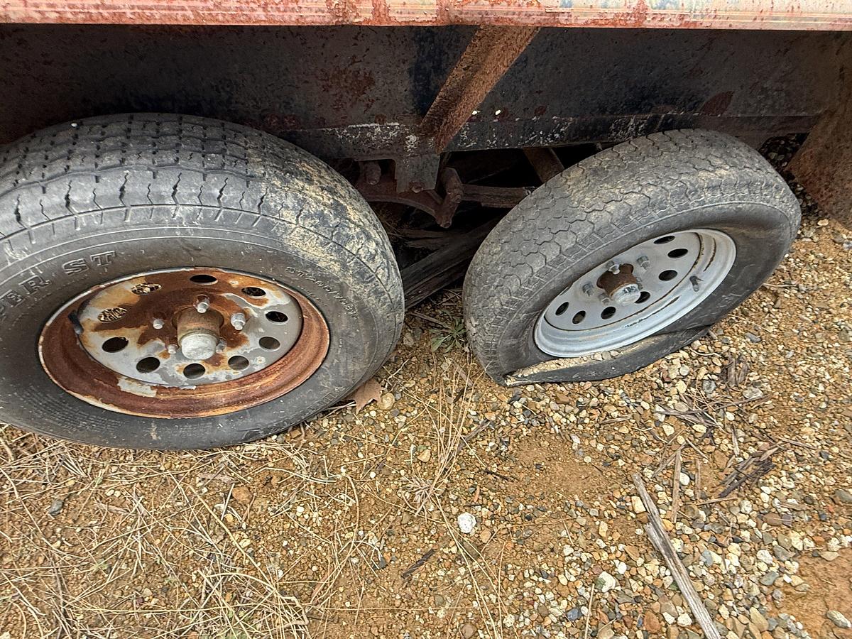 Used 16’ T/A BUMPER PULL UTILITY TRAILER