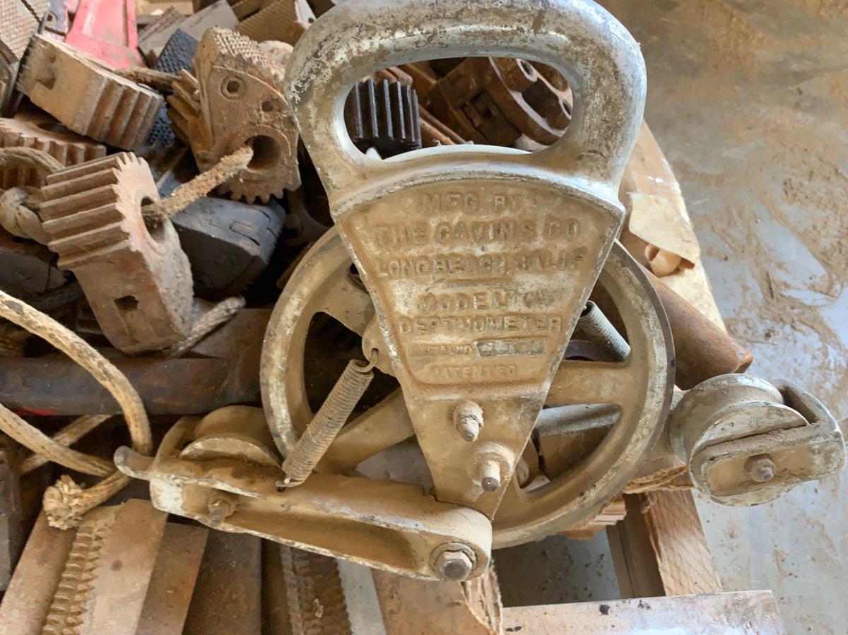 Used Pallet of Power Tongs Parts and Components