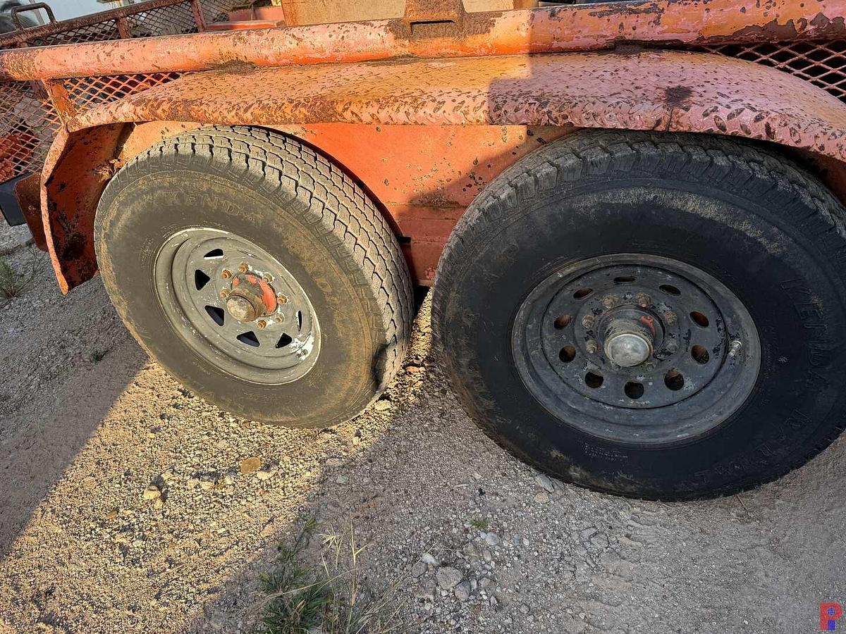 Used 14’ T/A BUMPER PULL UTILITY TRAILER