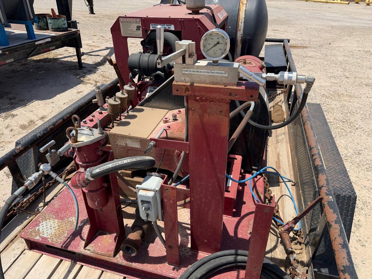 Used Gardner Denver 110HDS 10k Water Jetting System