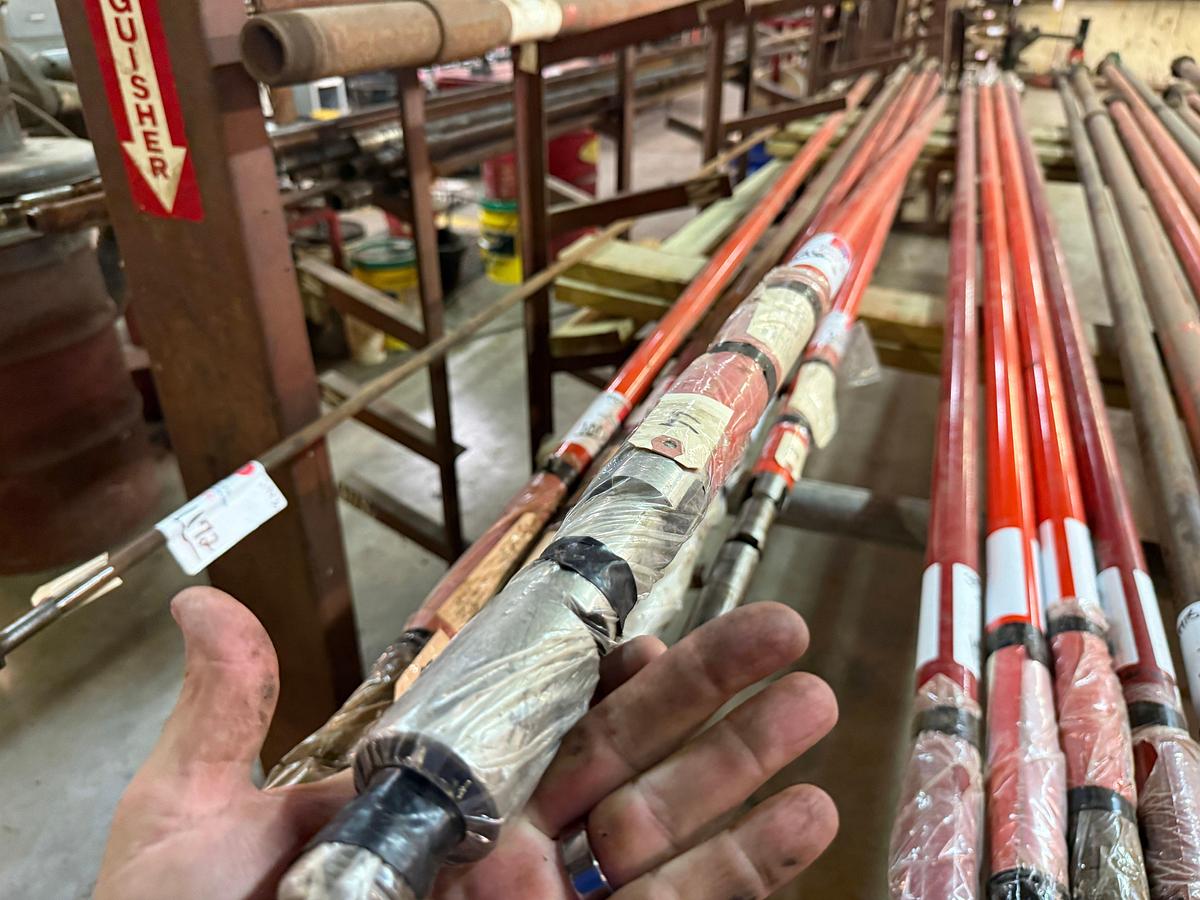 Used 2” x 1-1/2” x 12’, 30WD FLEX, ROD, 4-WIPER, SS TRIM DOWNHOLE PUMP