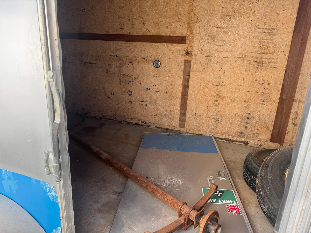 Used 2019 HAULMARK 14' S/A ENCLOSED TRAILER