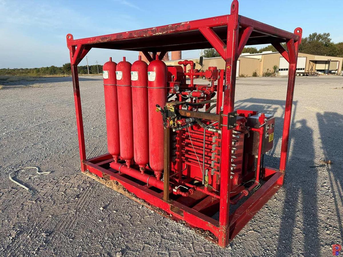 Used 2011 CAD 4-STATION 40 GAL. 3K WP ACCUMULATOR CLOSING UNIT