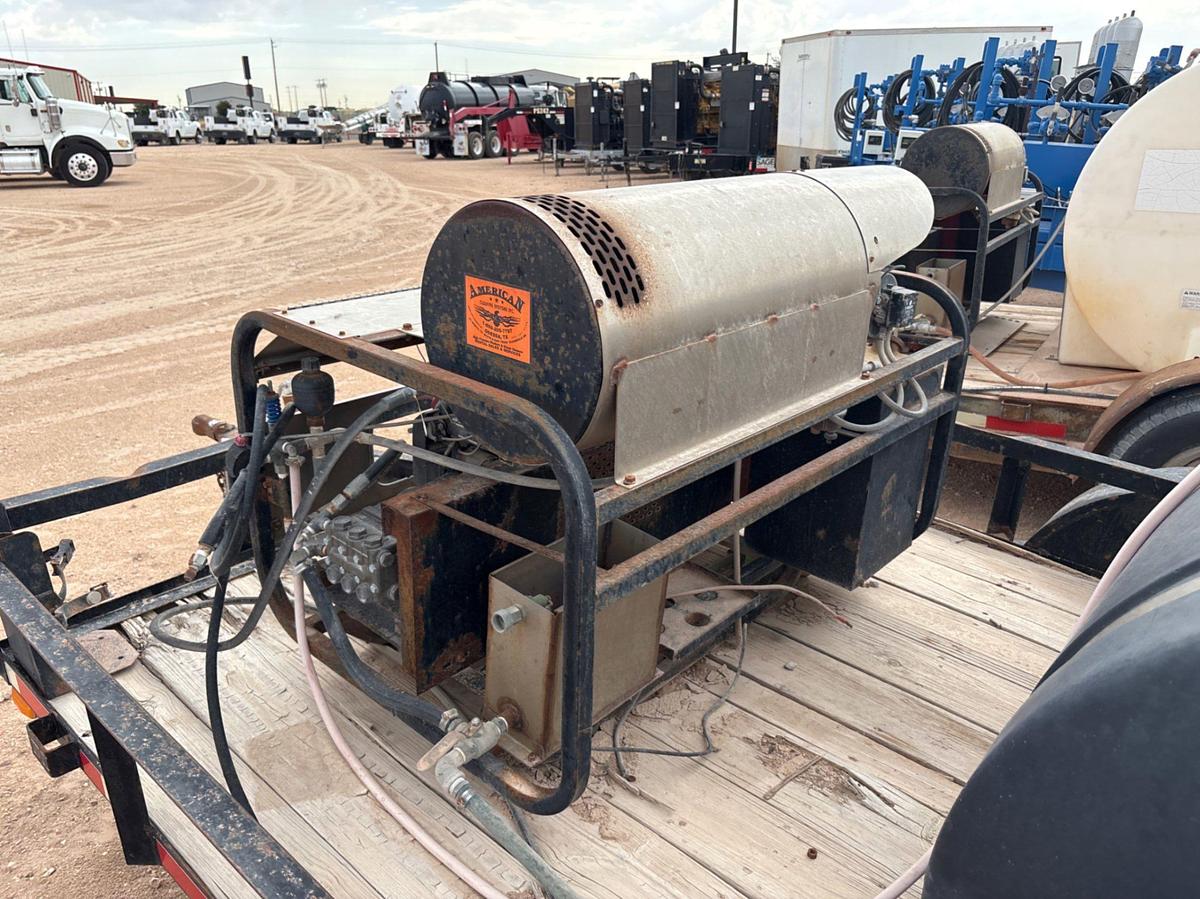 Used 2011 LAMAR TRAILERS 12’ X 6.5’ T/A BUMPER PULL PRESSURE WASH TRAILER
