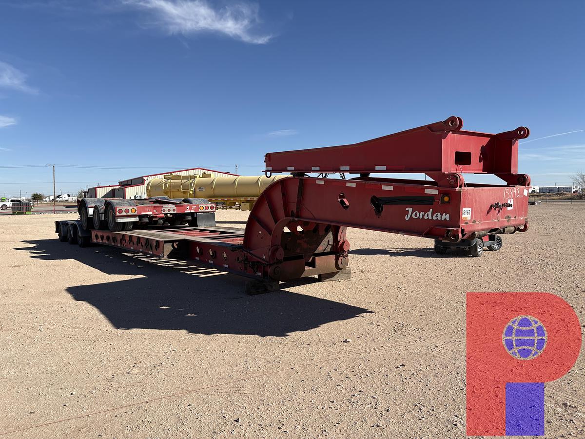 Used 2017 JORDAN XL-170-MG HEAVY HAUL TRAILER PKG