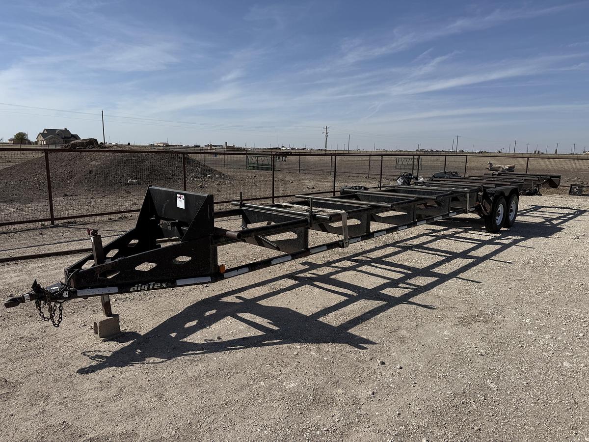 Used BIG TEX 30’ X 68” T/A BUMPER PULL PIPE TRAILER