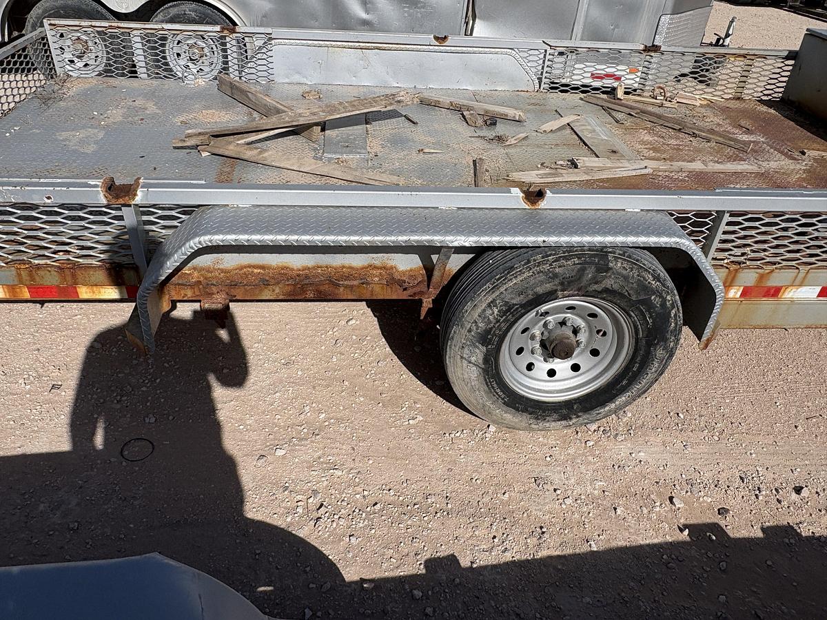 Used 2011 16’ x 7’ T/A BUMPER PULL UTILITY TRAILER