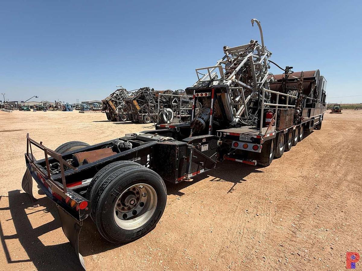 Used 2015 HYDRA RIG HR6100 15K 2-3/8" COIL TUBING TRAILER