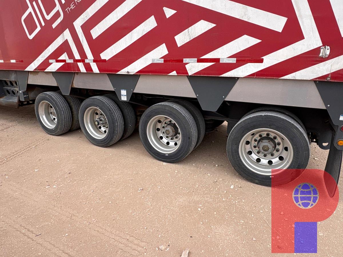 Used 2020 TRYCORP 53’ X 9’ 4-AXLE DIGIFRAC TRAILER