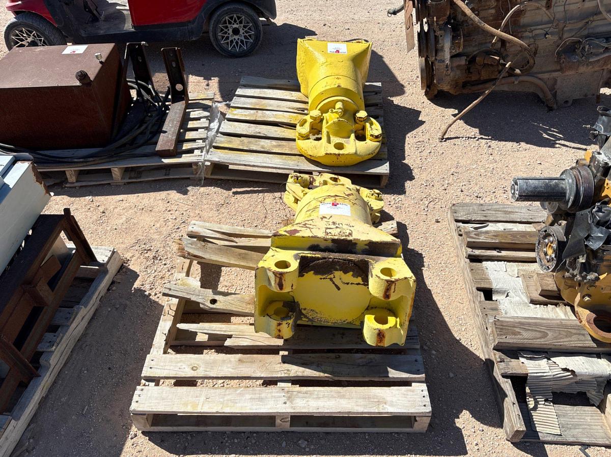 Used (2) MCKISSICK 100T spring loaded block bottoms