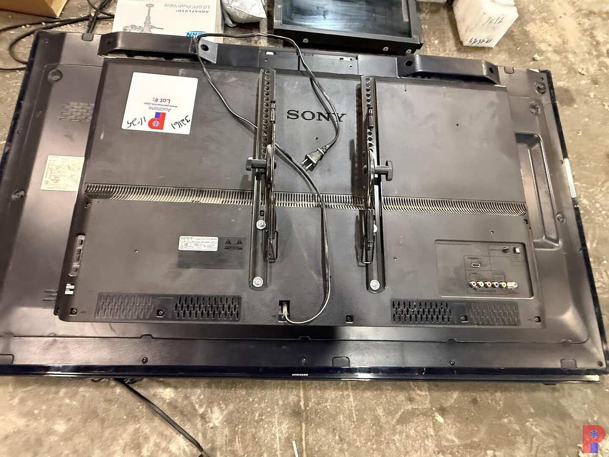 Used (3) 36” - 54” SAMSUNG, SONY TV MONITORS, (7) REI HD-401MR MULTI  VIEWER, (1) 37” ELO TOUCH  MONITOR , FANS, FUJITSU SCANNERS,