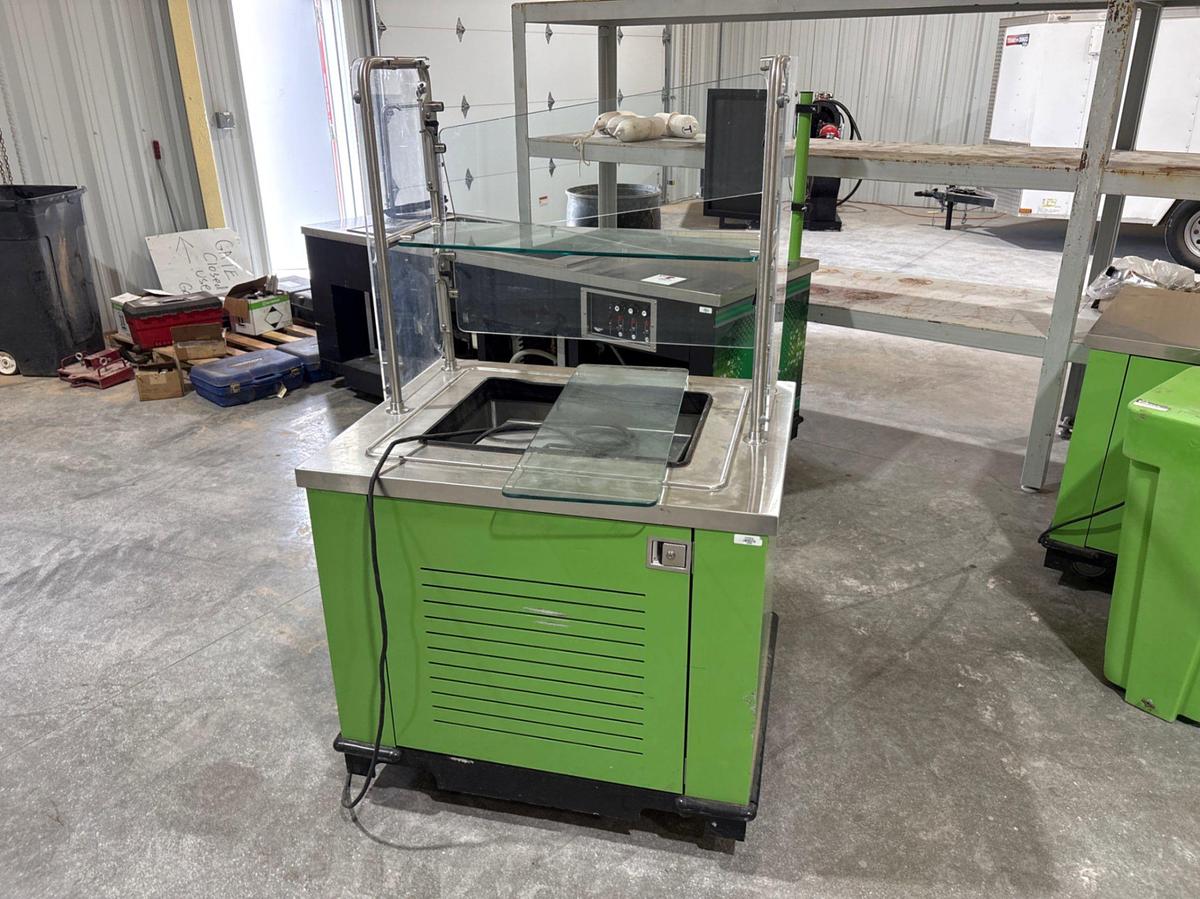 Used Vollrath 4-piece concession stand
