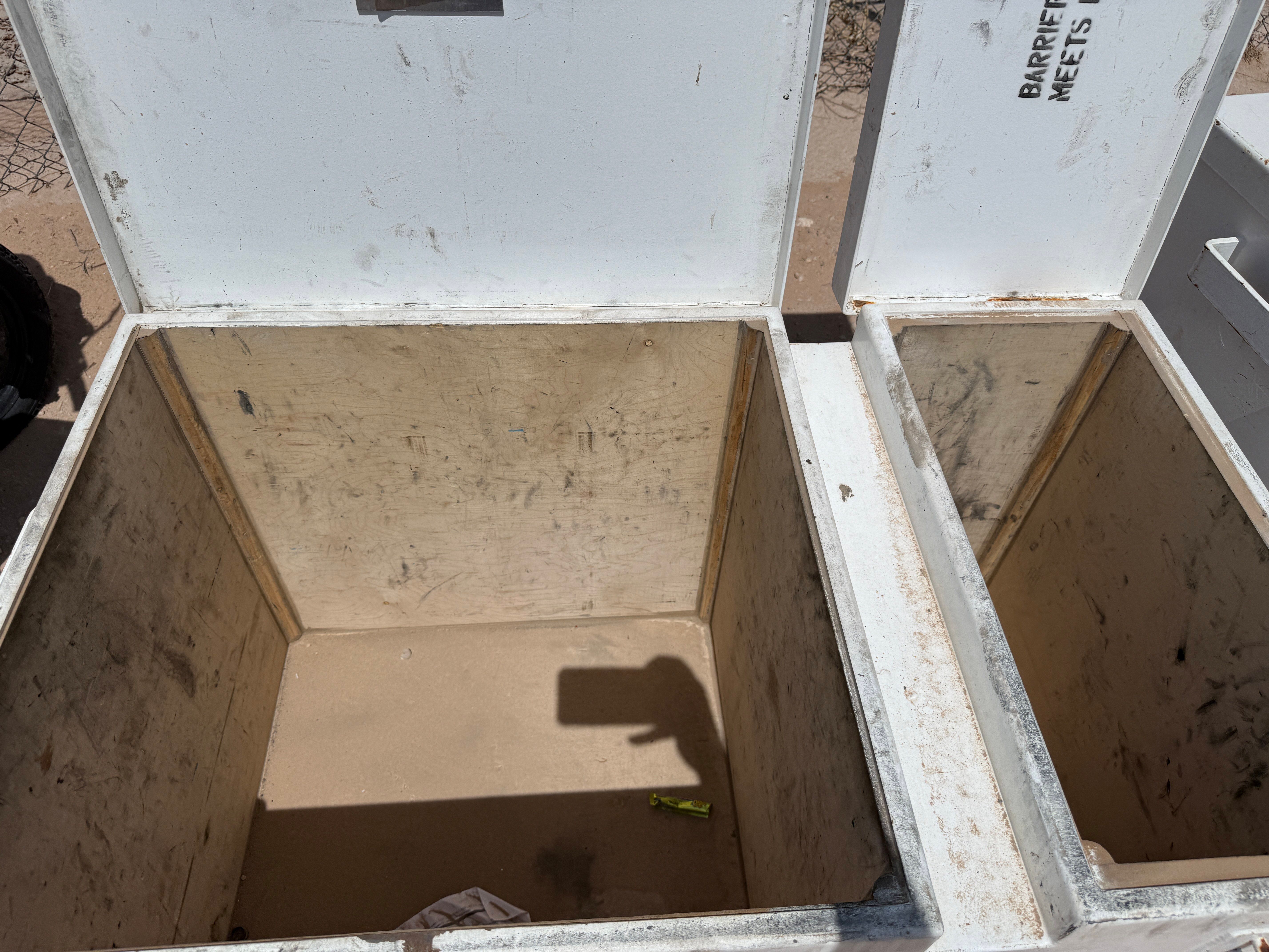 Used ARMAG CORP PRE-ENGINEERED 42”x24”x24” EXPLOSIVE STORGE BOX